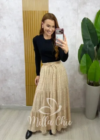 Milla Chic - Saia Elegance - Nude