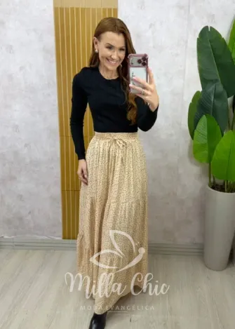 Milla Chic - Saia Elegance - Nude