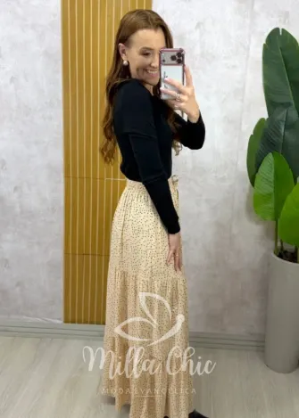 Milla Chic - Saia Elegance - Nude
