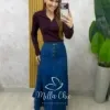 Milla Chic - Saia Gabriela Jeans