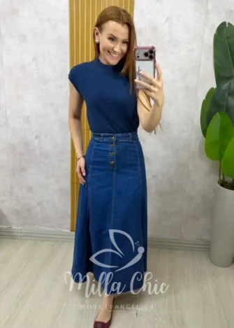 Milla Chic - Saia Gabriela Jeans
