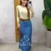 Milla Chic - Saia Jeans Alzira