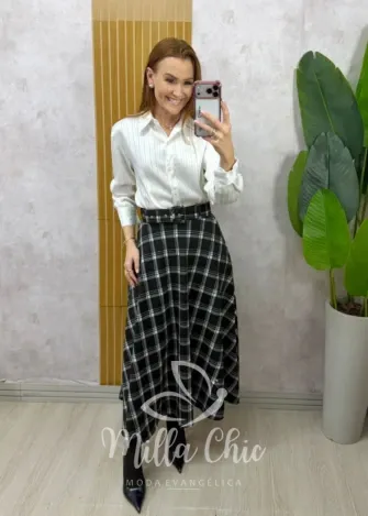 Milla Chic - Saia Raissa em Jaccar
