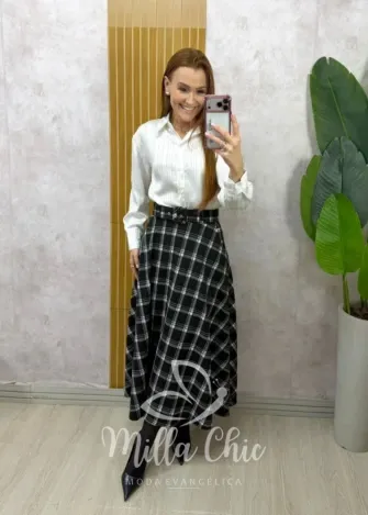 Milla Chic - Saia Raissa em Jaccar