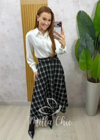 Milla Chic - Saia Raissa em Jaccar