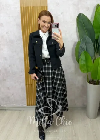 Milla Chic - Saia Raissa em Jaccar