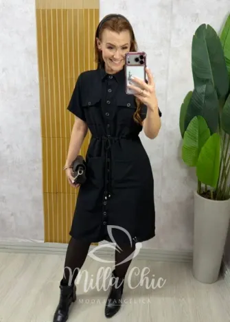 Milla Chic - Vestido Chemise Tainá