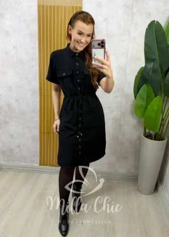 Milla Chic – Vestido Chemise Tainá Milla Chic - Vestido Chemise Tainá