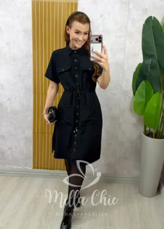 Milla Chic - Vestido Chemise Tainá