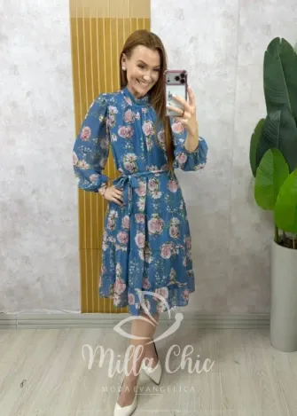 Milla Chic - Vestido Melissa - Azul