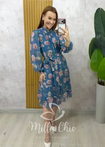 Milla Chic - Vestido Melissa - Azul
