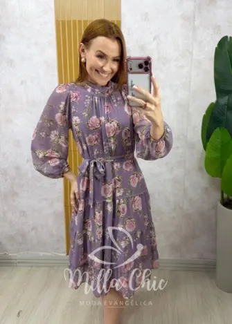 Milla Chic - Vestido Melissa - Lilás