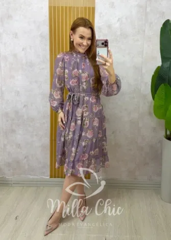 Milla Chic - Vestido Melissa - Lilás