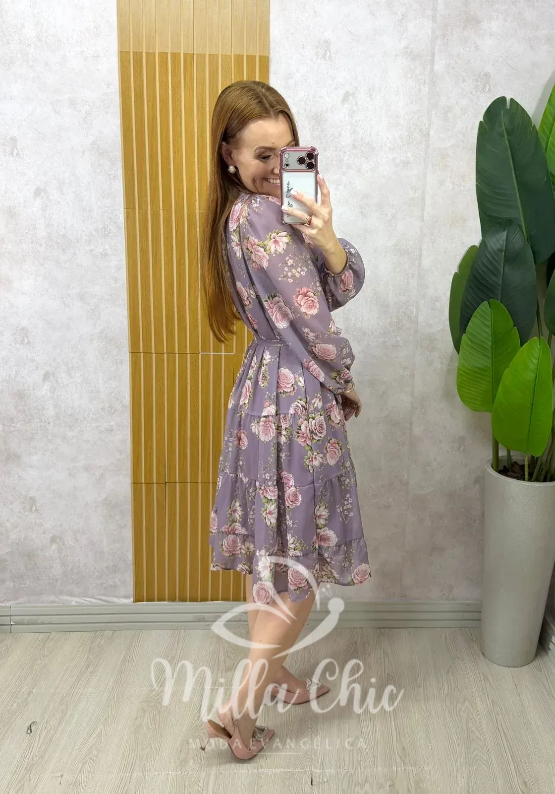 Milla Chic – Vestido Melissa – Lilás Milla Chic - Vestido Melissa - Lilás