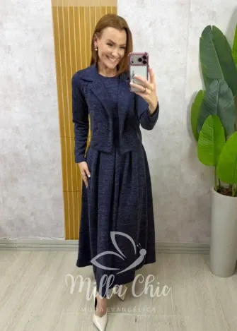 Milla Chic - Vestido Nicole - Azul