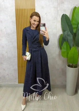 Milla Chic - Vestido Nicole - Bordô (cópia)