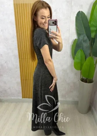 Milla Chic - Vestido Nicole - Preto