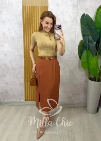Milla Chic - Blusa Alana em Tricot modal (cópia)