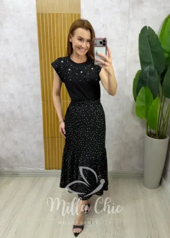 Milla Chic - Blusa Ayla - Preta