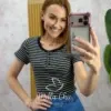 Milla Chic - Blusa cacharel Maitê em Tricot - Azul (cópia)