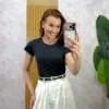 Milla Chic - Blusa Diana em poliamida - Preta (cópia)