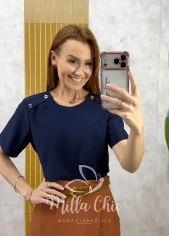 Milla Chic - Blusa Joana - Creme (cópia)