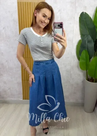 Milla Chic - Blusa Letícia - Branca