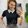 Milla Chic - Blusa Livia em Tricot bordada - Branca (cópia)