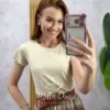 Milla Chic - Blusa Luma em fluity - Bordô (cópia)