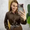 Milla Chic - Camisa Agnes em cetim - Açaí (cópia)
