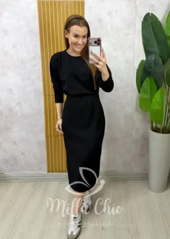 Milla Chic - Conjunto Helena em Anaruga - Preto