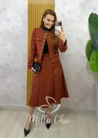 Milla Chic – Conjunto Madrid em Suedi Milla Chic - Conjunto Madrid em Suedi