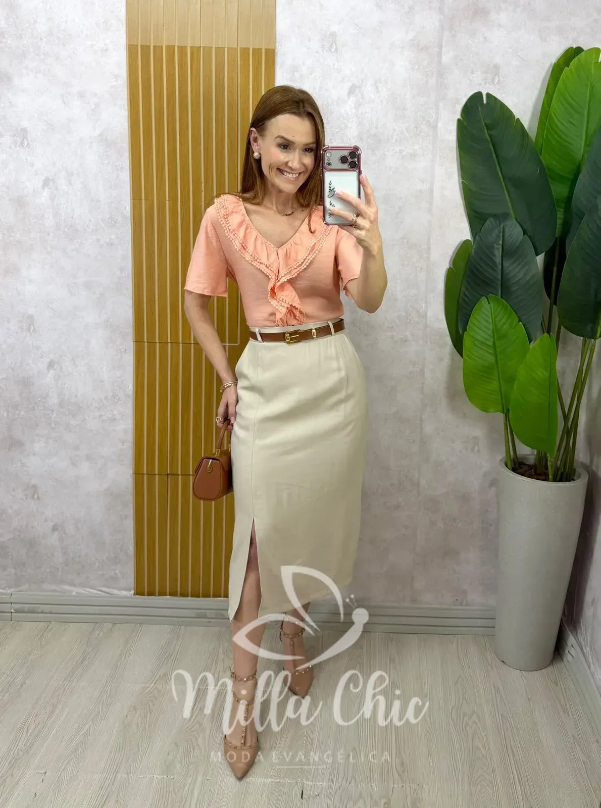 Milla Chic – Saia Andréia – Preta (cópia) Milla Chic - Saia Andréia - Preta (cópia)