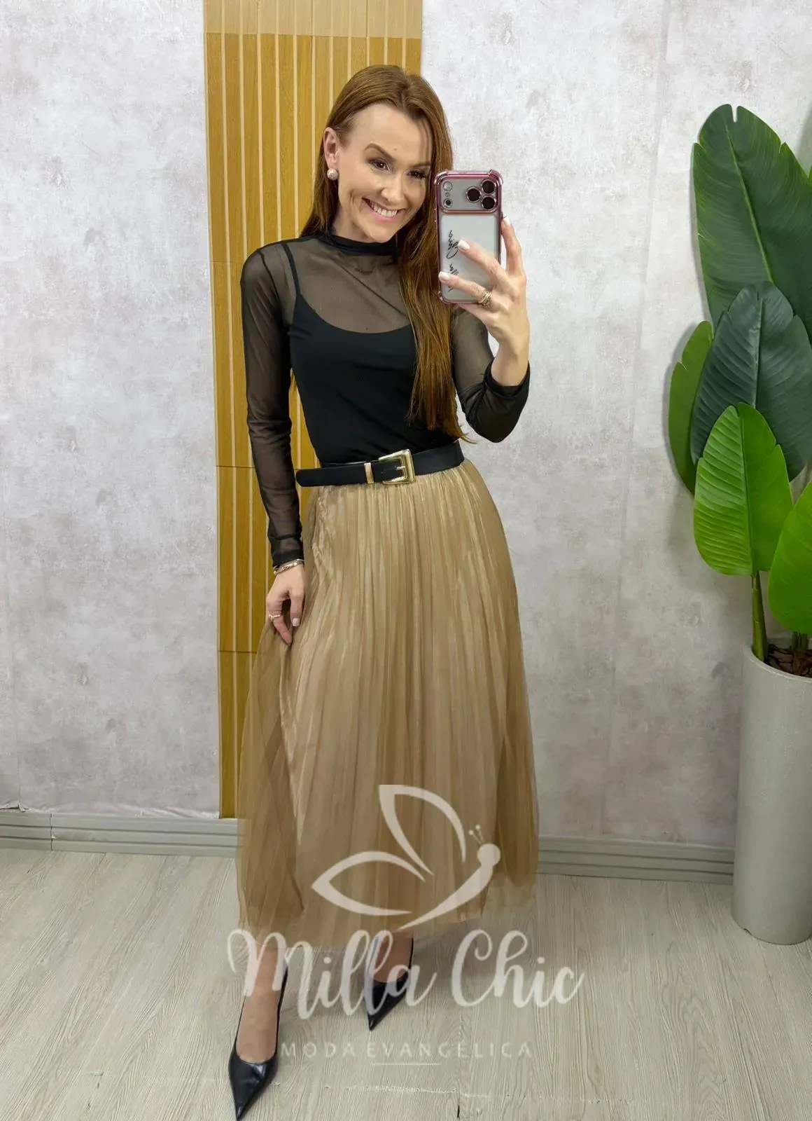 Milla Chic – Saia Brenda em renda – Branca (cópia) Milla Chic - Saia Brenda em renda - Branca (cópia)