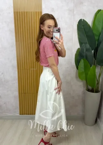 Milla Chic - Saia Brenda em renda - Verde (cópia)