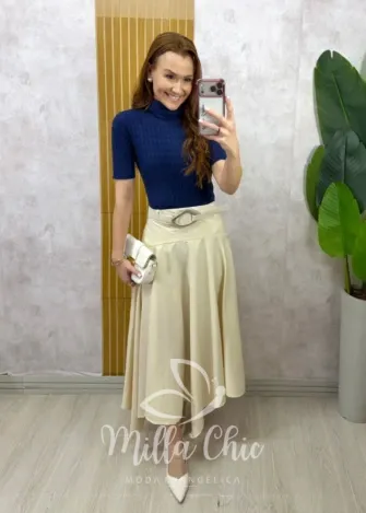 Milla Chic - Saia Fiorella - Creme