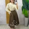 Milla Chic – Saia Marilda – Marrom Milla Chic - Saia Marilda - Marrom
