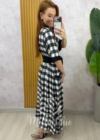 Milla Chic - Vestido Chemise Amélia - Preto