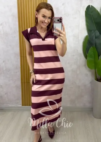 Milla Chic - Vestido Comfy Mada em Moletinho -