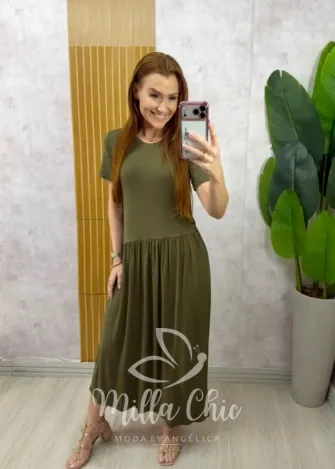 Milla Chic – Vestido Comfy Tereza- Beterraba (cópia) Milla Chic - Vestido Comfy Tereza- Beterraba (cópia)