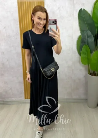 Milla Chic - Vestido Comfy Tereza - Verde (cópia)