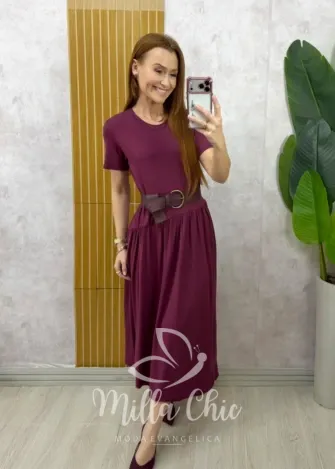 Milla Chic – Vestido Comfy Tereza – Verde (cópia) Milla Chic - Vestido Comfy Tereza - Verde (cópia)