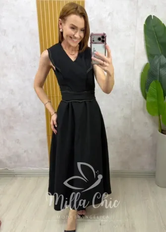Milla Chic - Vestido Emily - Azul (cópia)