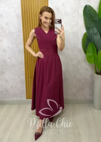 Milla Chic - Vestido Emily - Cherry