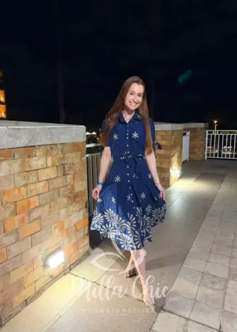 Milla Chic - Vestido Eugênia em Lesie bordado - Bege (cópia)