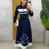 Milla Chic – Vestido Filipa – Azul Marinho Milla Chic - Vestido Filipa - Azul Marinho