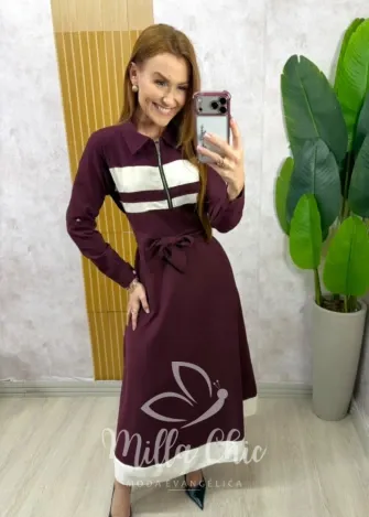 Milla Chic - Vestido Filipa - Azul Marinho (cópia)