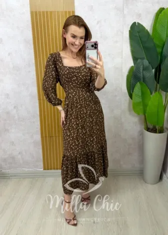 Milla Chic - Vestido Flor de Lis - Cherry (cópia)