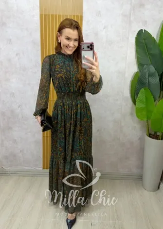 Milla Chic - Vestido Gláucia Longo em tule