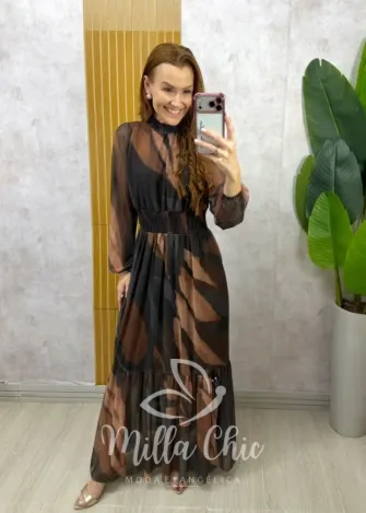 Milla Chic - Vestido Gláucia Longo em tule (cópia)